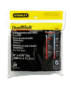 Stanley Bostitch 11.20 oz Dual Temperature Glue Gun Sticks, 24/Pack