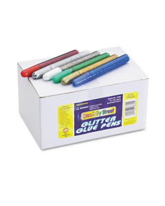 Chenille .34 oz Glitter Glue Pens, Assorted, 72/Pack