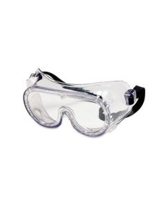 MCR Safety Crews Chemical Safety Goggles, Clear Lens