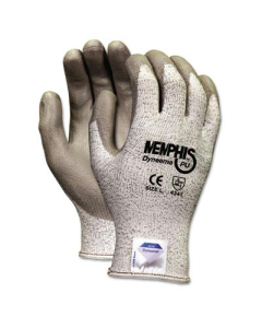 MCR Safety Memphis Dyneema X-Large Polyurethane Work Gloves, White/Gray
