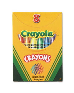 Crayola Classic Color Pack Crayons, Tuck Box, 8-Colors