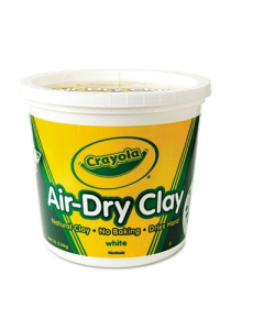 Crayola 5 lbs Air-Dry Clay, White