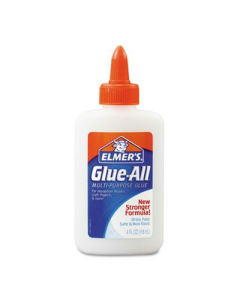 Elmer's 4 oz Glue-All White Repositionable Glue Bottle
