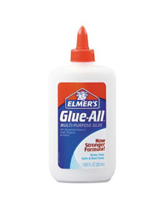 Elmer's 7.625 oz Glue-All White Repositionable Glue Bottle