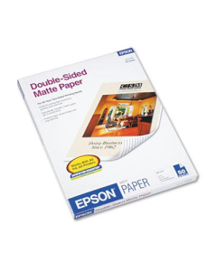Epson Premium 8-1/2" X 11", 45lb, 50-Sheets, Double-Sided Matte Presentation Paper