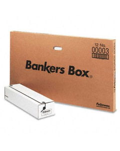 Bankers Box 6" x 23-1/4" x 4-1/4" Card Liberty Storage Boxes, 12/Carton