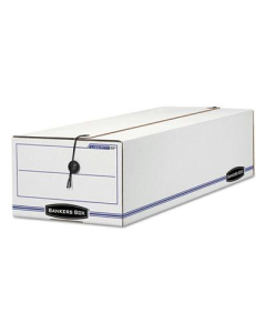 Bankers Box 8-3/4" x 23-3/4" x 7" Record Form Liberty Basic Storage Boxes, 12/Carton
