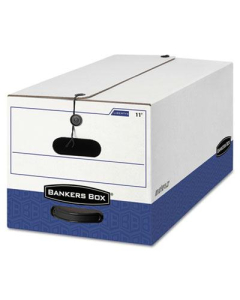 Bankers Box 9-1/2" x 23-1/4" x 6" Record Form Liberty Storage Boxes, 12/Carton