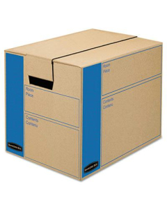 Bankers Box SmoothMove 12" x 12" x 16" Prime Moving & Storage Boxes, 10-Boxes