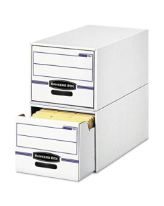 Bankers Box 12" x 24" x 10" Letter Stor/Drawer File Storage Box, 6/Carton