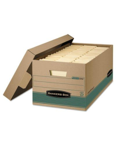 Bankers Box 15" x 24" x 10" Legal Stor/File Storage Boxes, 12/Carton