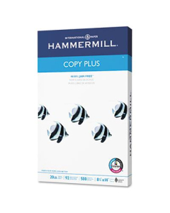 Hammermill 8-1/2" X 14", 20lb, 500-Sheets, Copy Plus Paper