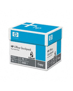 HP 8-1/2" x 11", 20lb, 2500-Sheets, Office Paper