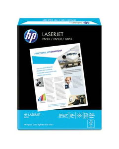 HP LaserJet 8-1/2" X 11", 24lb, 500-Sheets, Laser Paper