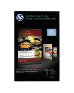 HP 11" X 17", 48lb, 150-Sheets, Glossy Brochure Paper