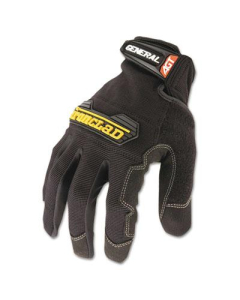 Ironclad Large General Utility Spandex Gloves, Black