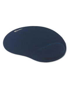 Innovera 10-3/8" x 8-7/8" Nonskid Mouse Pad with Gel Wrist Pad, Blue