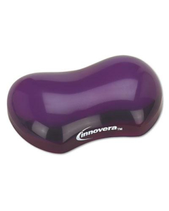 Innovera 4-3/4" x 3-1/8" Gel Mouse Wrist Rest, Purple