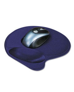 Kensington 7-9/10" x 10-9/10" Wrist Pillow Extra-Cushioned Mouse Pad, Blue