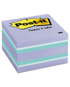 Post-It 3" X 3", 490-Sheets, Seafoam Wave Note Cube