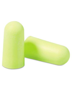 3M EARsoft Uncorded Foam Earplugs, Regular Size, Neon Yellow, 200 Pairs