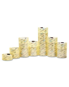 Scotch 1.88" x 54.6 yds Clear Commercial Grade Packaging Tape, 3" Core, 48/Carton