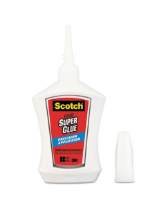 Scotch .14 oz Liquid Super Glue with Precision Applicator