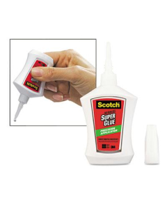 Scotch .14 oz Super Glue NoRun Gel with Precision Applicator