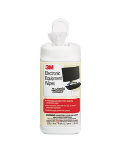 3M Electronic Equipment Cleaning Wipes Can, 80 Wipes