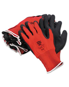 North Safety NorthFlex 10XL Foamed PVC Gloves, Red/Black, 12 Pairs
