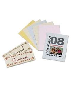 Pacon Array 8-1/2" x 11", 65lb, 100-Sheets, Assorted Parchment Colors Card Stock