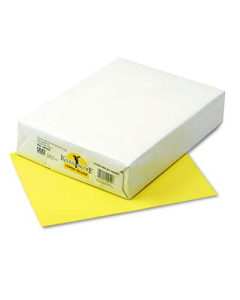 Pacon 8-1/2" X 11", 24lb, 500-Sheets, Lemon Yellow Multipurpose Colored Paper