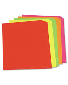Pacon 28" x 22" 25-Pack Neon Color Poster Boards