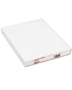 Pacon 12" x 9" 100-Pack White Heavyweight Tagboards