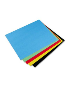 Pacon 28" x 22" 25-Pack Assorted Colors Four-Ply Poster Boards