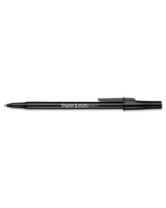 Paper Mate Write Bros. 1 mm Medium Stick Ballpoint Pens, Black, 12-Pack