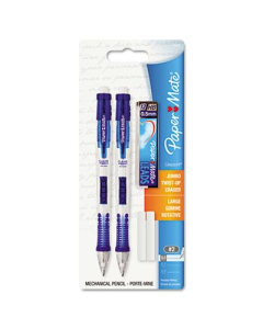 Paper Mate Clear Point #2 0.5 mm Assorted Colors Plastic Mechanical Pencil Starter Set