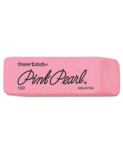 Paper Mate Pink Pearl Medium Eraser, 24-Pack