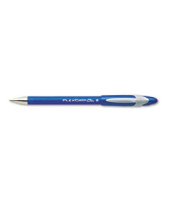 Paper Mate FlexGrip Elite 1 mm Medium Stick Ballpoint Pens, Blue, 12-Pack