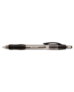 Paper Mate Profile 1.4 mm Bold Retractable Ballpoint Pens, Black, 12-Pack