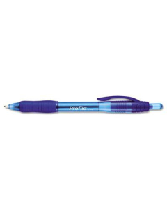 Paper Mate Profile 1.4 mm Bold Retractable Ballpoint Pens, Blue, 12-Pack