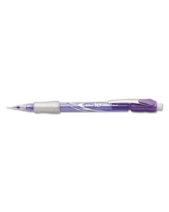Pentel Icy #2 0.7 mm Transparent Violet Plastic Mechanical Pencils, 12-Pack