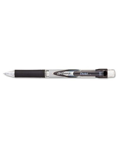 Pentel e-Sharp #2 0.5 mm Black Plastic Mechanical Pencils, 12-Pack
