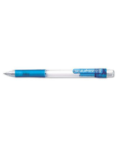 Pentel e-Sharp #2 0.5 mm Sky Blue Plastic Mechanical Pencils, 12-Pack