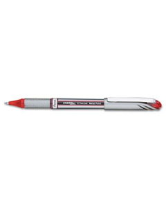 Pentel EnerGel NV 0.7 mm Medium Stick Roller Ball Pen, Red