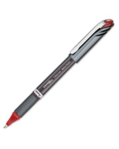 Pentel EnerGel NV 1 mm Bold Stick Roller Ball Pen, Red