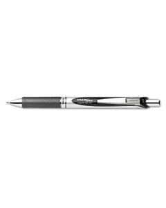 Pentel EnerGel RTX 0.7 mm Medium Retractable Roller Ball Pen, Black