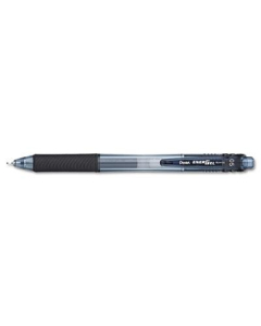 Pentel EnerGel X 0.5 mm Fine Needle Retractable Roller Ball Pens, Black, 12-Pack