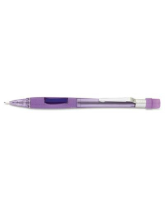 Pentel Quicker Clicker #2 0.7 mm Transparent Violet Plastic Mechanical Pencil