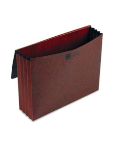 Pendaflex Letter 3-1/2" Expansion Standard Wallet with Closure, Red
